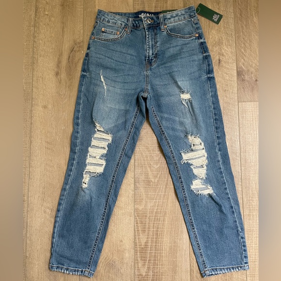 wild fable Denim - Wild Fable High Rise Mom Jean